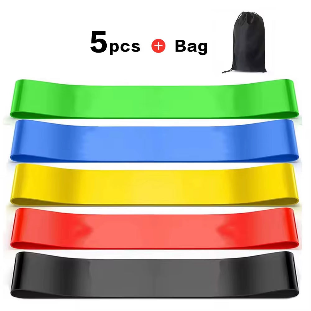 Ultimate Resistance Bands Set for Full Body Workouts - Elastic Loop Bands for Strength, Yoga, and Pilates