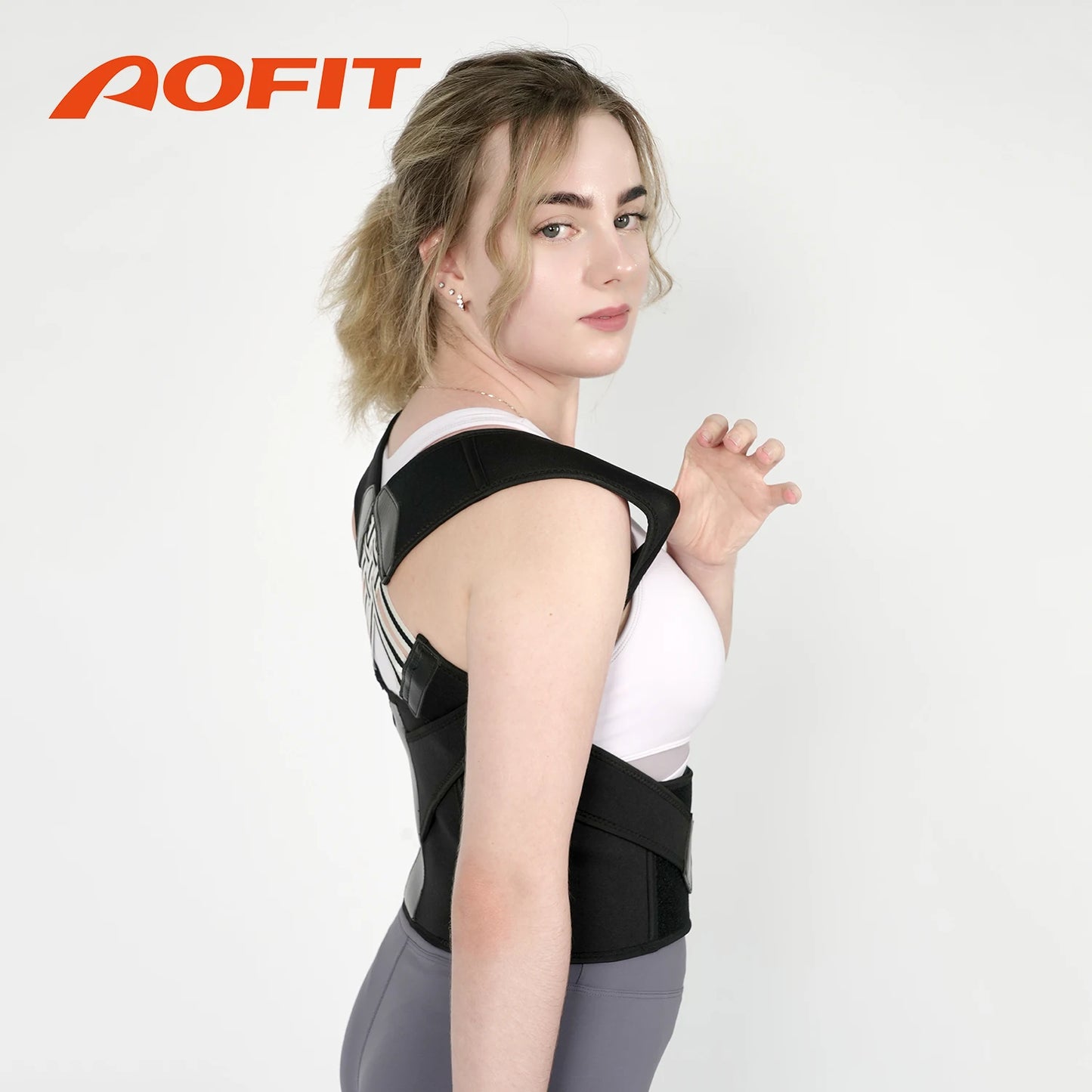 Enhance Your Posture with Our Adjustable Posture Corrector for Men and Women - Optimal Support for Middle and Upper Spine Alignment