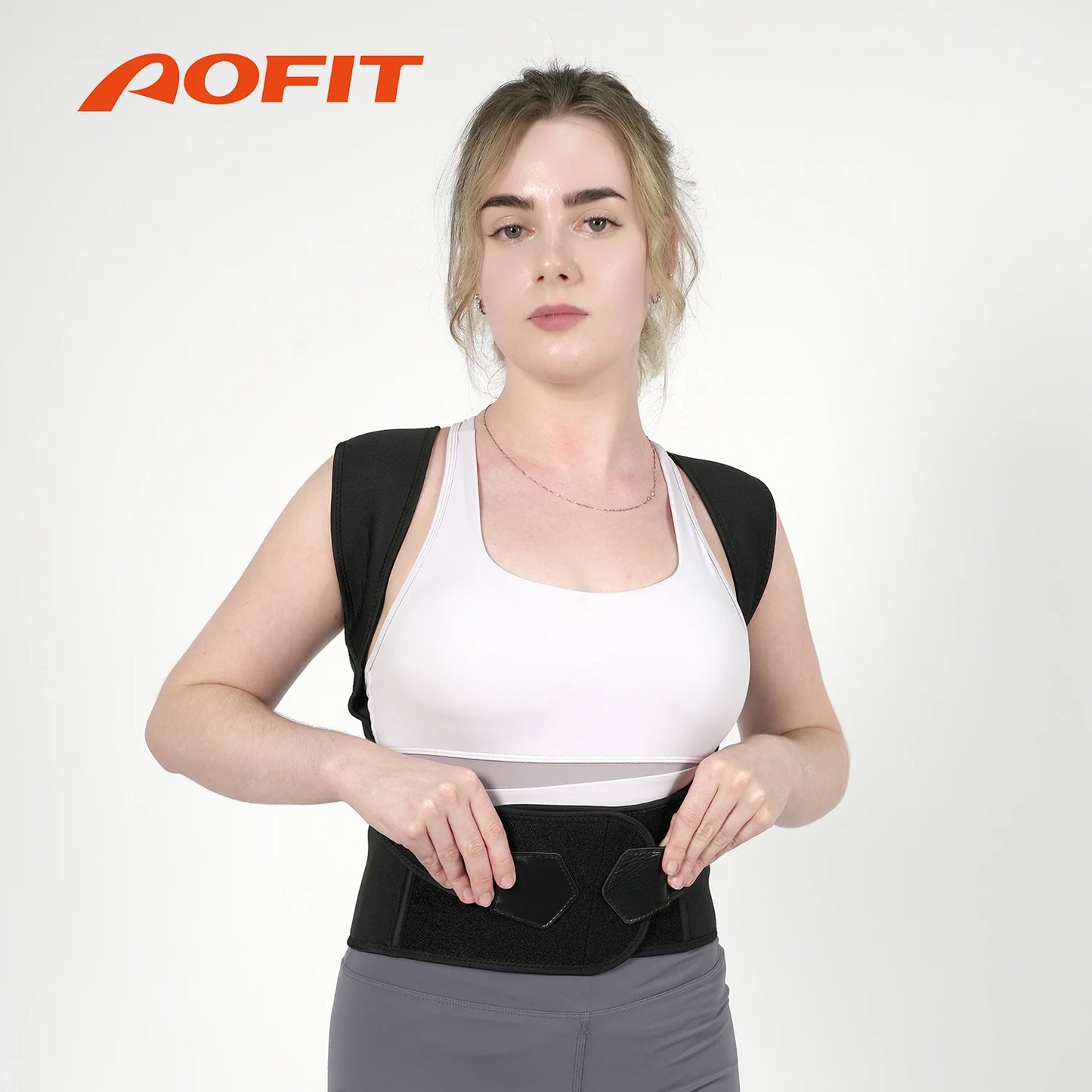 Enhance Your Posture with Our Adjustable Posture Corrector for Men and Women - Optimal Support for Middle and Upper Spine Alignment