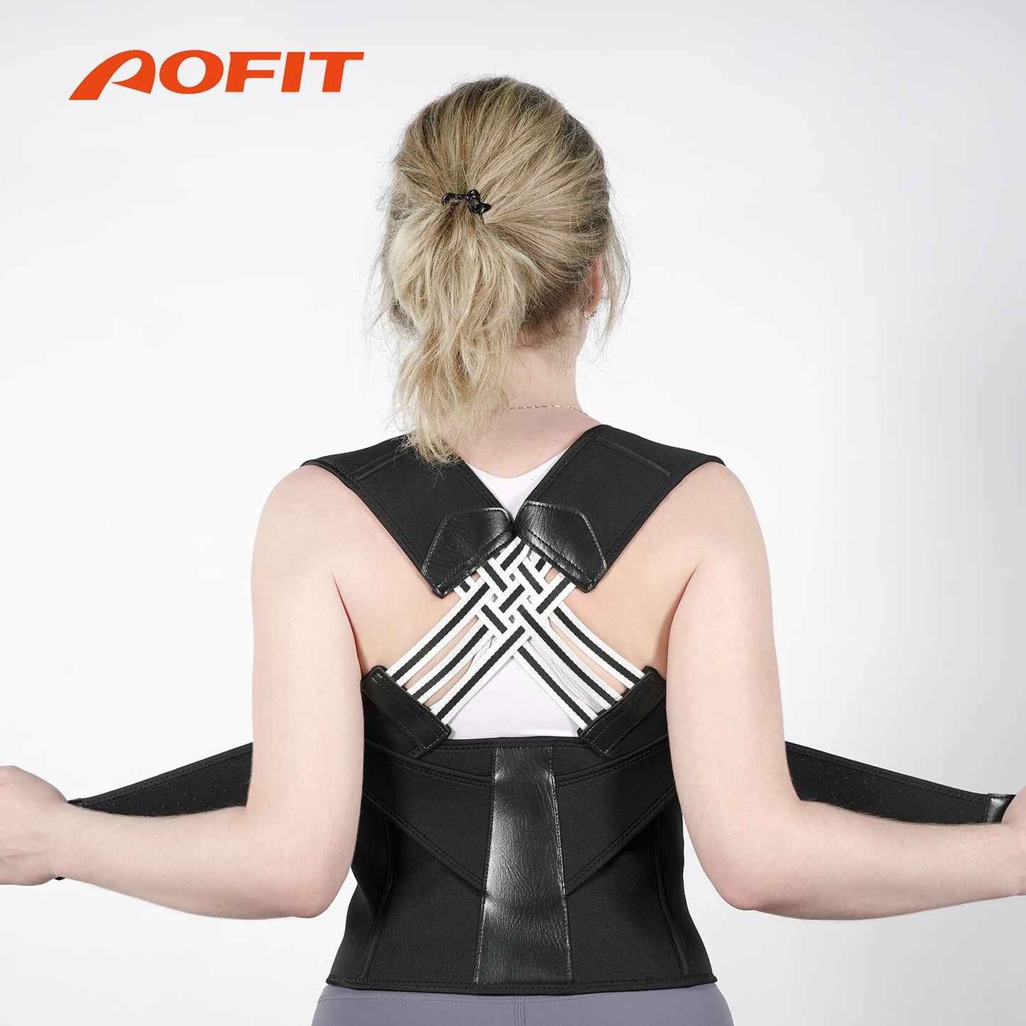 Enhance Your Posture with Our Adjustable Posture Corrector for Men and Women - Optimal Support for Middle and Upper Spine Alignment