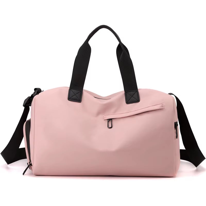 Versatile Large Capacity Sports Bag for Men and Women - Perfect for Fitness, Swimming, and Short Trips - Dry and Wet Separation Design - Stylish and Durable Travel Duffle Bag
