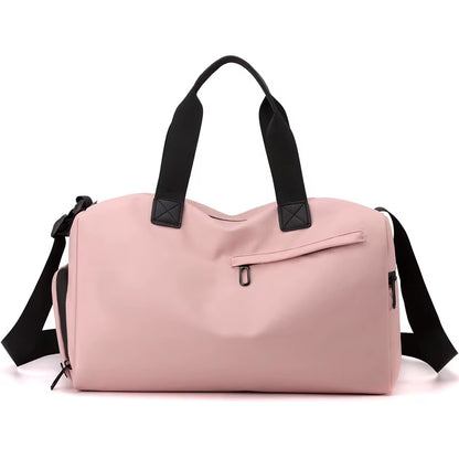 Versatile Large Capacity Sports Bag for Men and Women - Perfect for Fitness, Swimming, and Short Trips - Dry and Wet Separation Design - Stylish and Durable Travel Duffle Bag