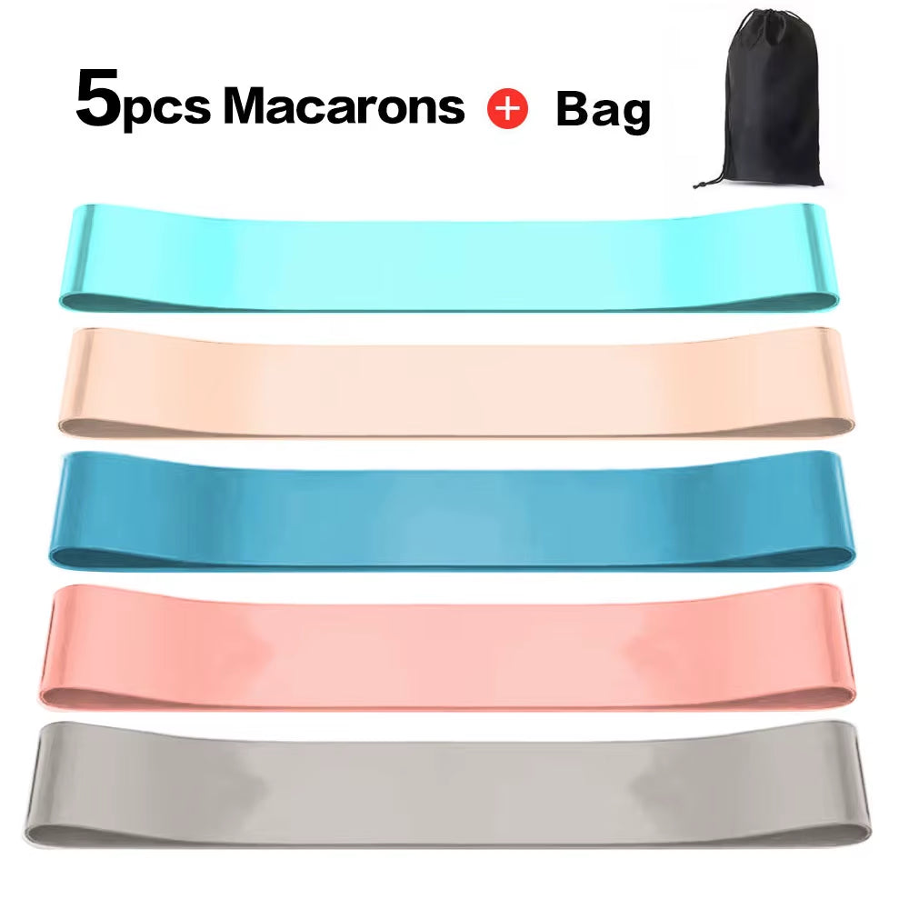 Ultimate Resistance Bands Set for Full Body Workouts - Elastic Loop Bands for Strength, Yoga, and Pilates