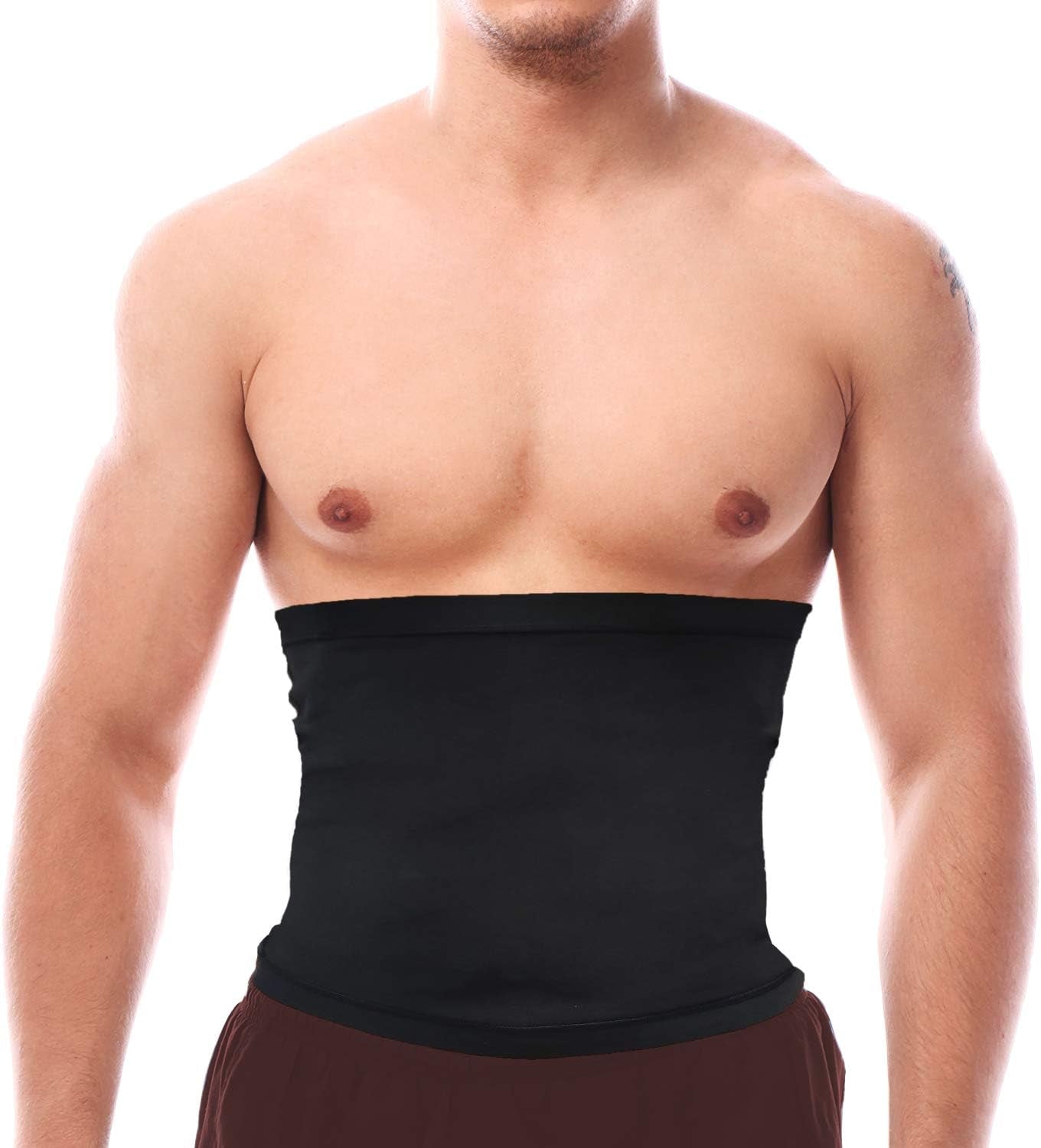Elevate Your Fitness Game with Our Silver Sauna Belt Waist Trimmer for Men – Maximize Sweat and Shape Your Core!