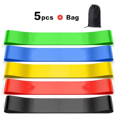 Ultimate Resistance Bands Set for Full Body Workouts - Elastic Loop Bands for Strength, Yoga, and Pilates