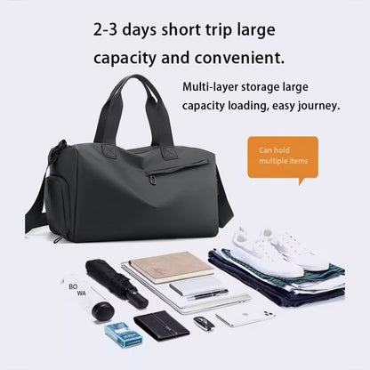 Versatile Large Capacity Sports Bag for Men and Women - Perfect for Fitness, Swimming, and Short Trips - Dry and Wet Separation Design - Stylish and Durable Travel Duffle Bag