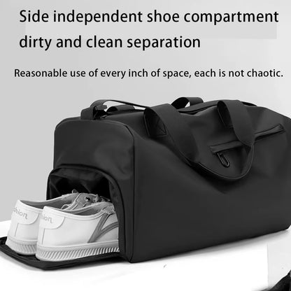 Versatile Large Capacity Sports Bag for Men and Women - Perfect for Fitness, Swimming, and Short Trips - Dry and Wet Separation Design - Stylish and Durable Travel Duffle Bag